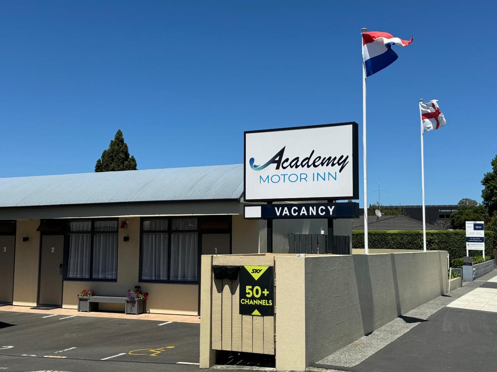 Academy Motor Inn Tauranga Esterno foto
